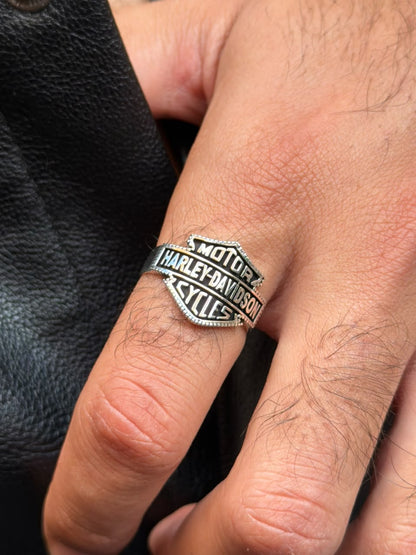 Harley Ring in Sterling Silver 925s