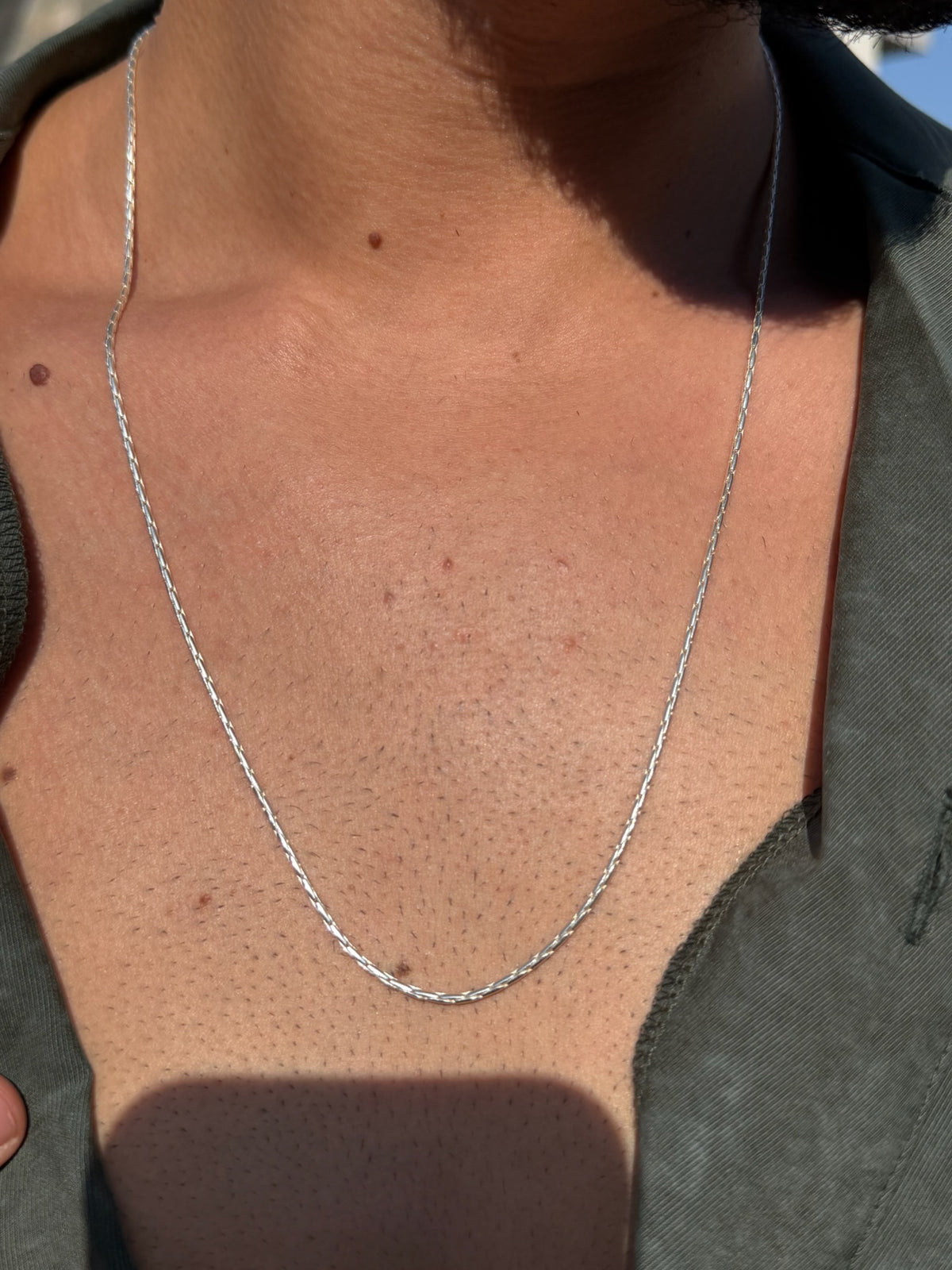 Silva Bone Necklaces for Men's Sterling Silver 925s