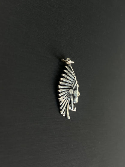 Native Spirit Pendant – S925 Silver-3,5cm