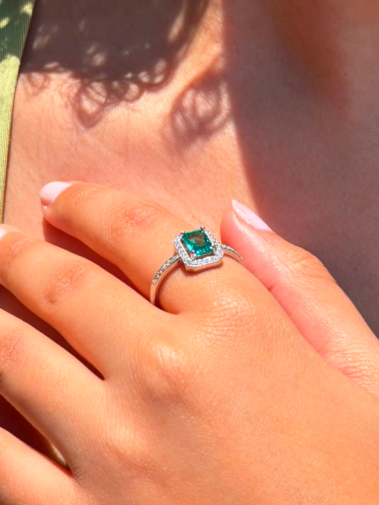 Verdelle Ring in Sterling Silver -925s