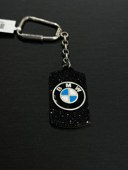 BMW Zirconia Key Chain -Sterling Silver 925s