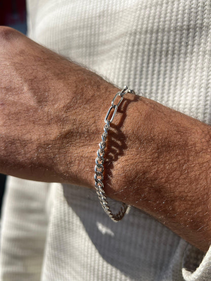 T-Balance Bracelet Sterling Silver 925s-(22cm-5mm)