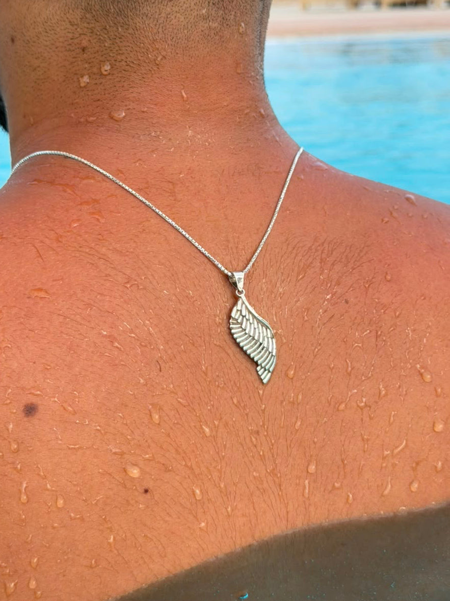 Wingspan Necklace for Men's Sterling Silver 925s