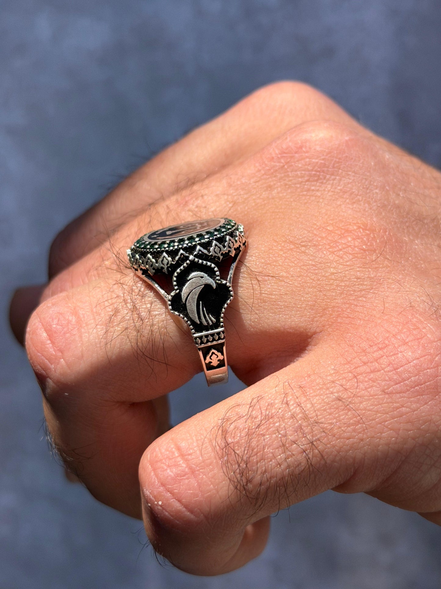 Scale Justice Ring -for Men's Sterling Silver 925s