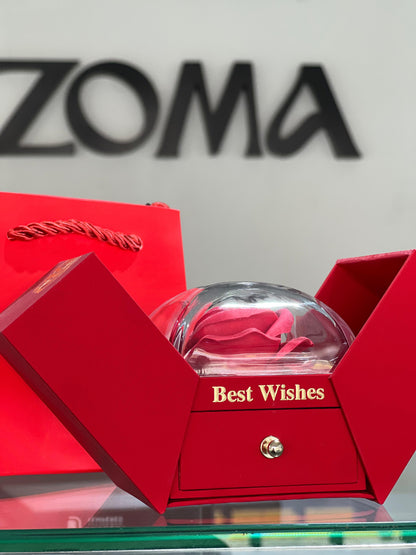 Red One Flower Valentine’s Box Drawer ❤️‍🔥