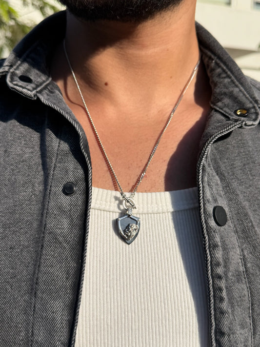 Lionlock Necklaces for Men's Sterling Silver 925s