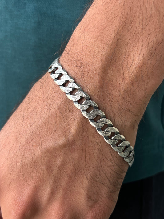 Oxidised Bracelet for Men's Sterling Silver 925s