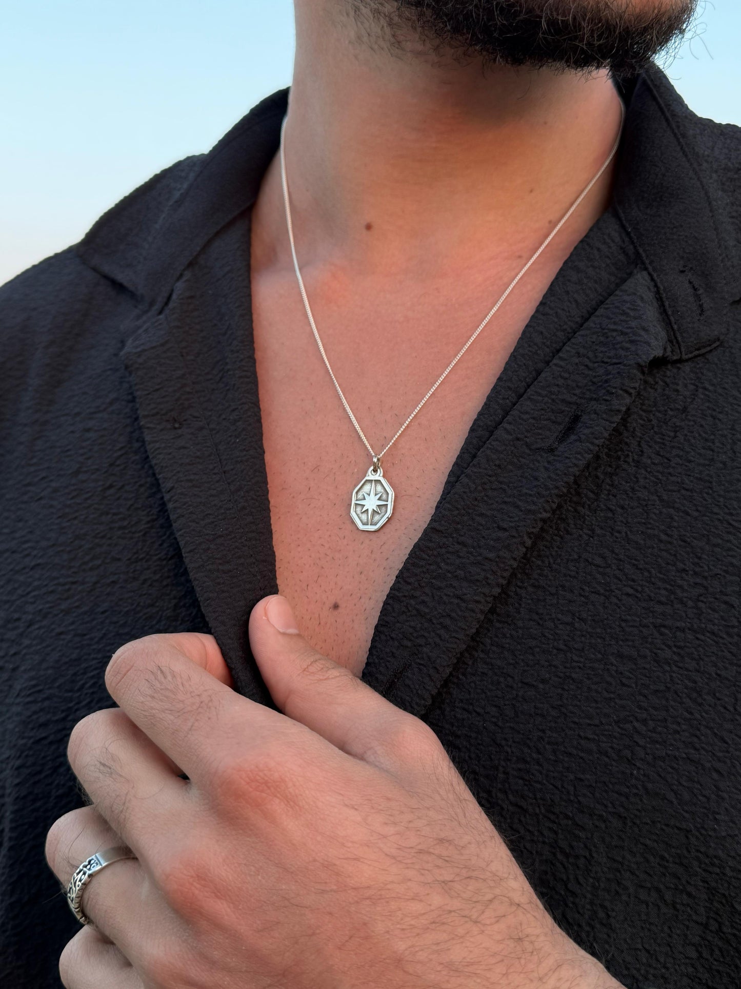 Northbound Necklace in Sterling Silver 925s