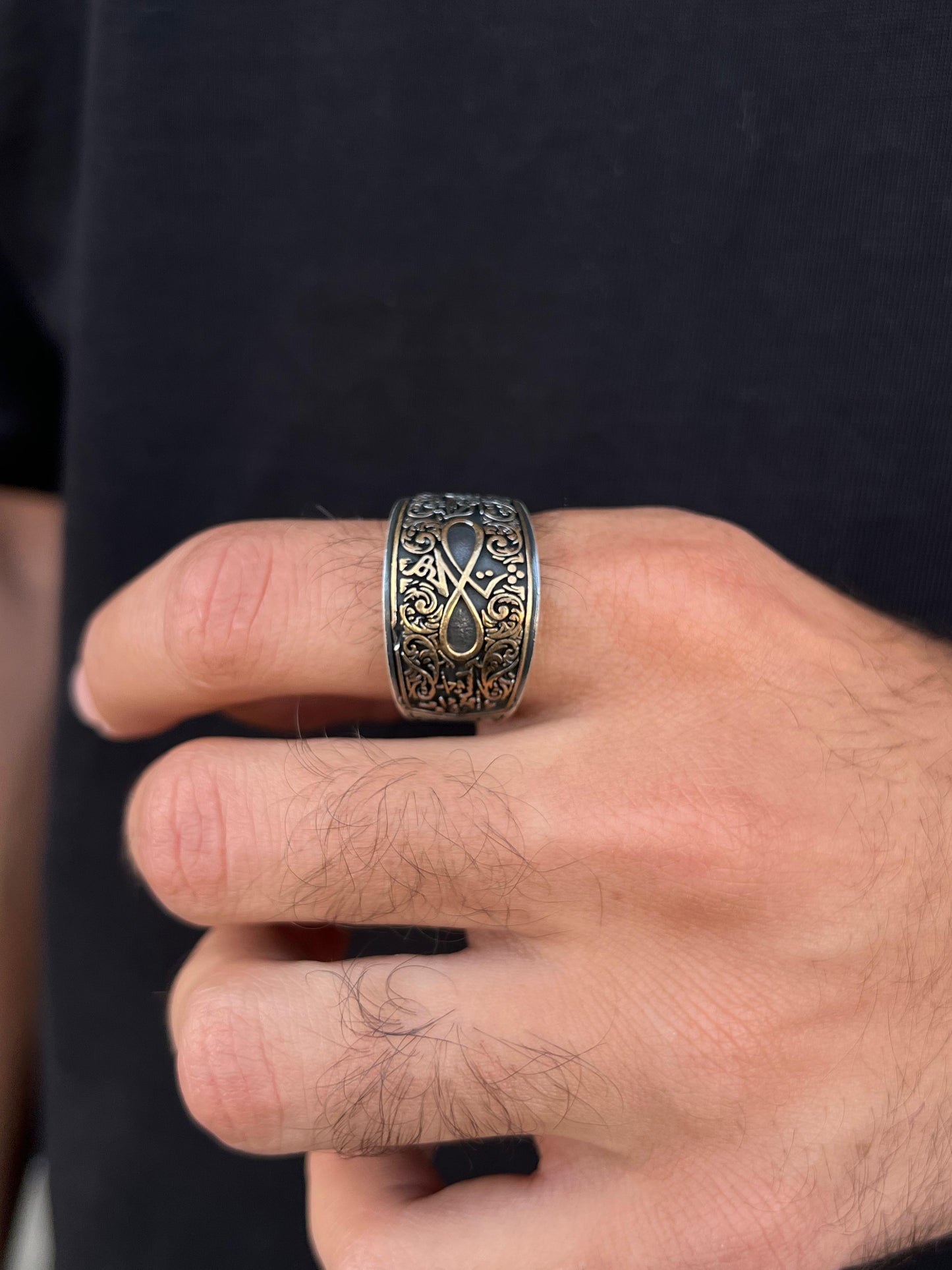 Ancient Power Ring in Sterling Silver 925s