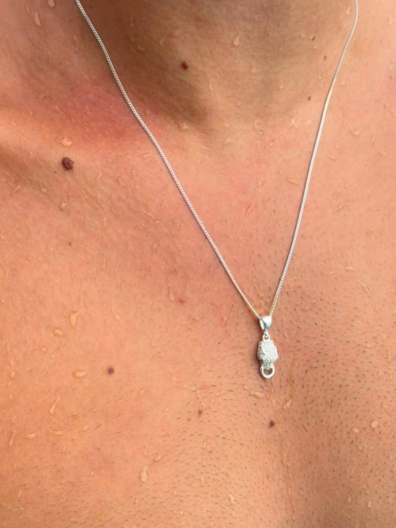 Leo Crest Necklace Sterling Silver 925s