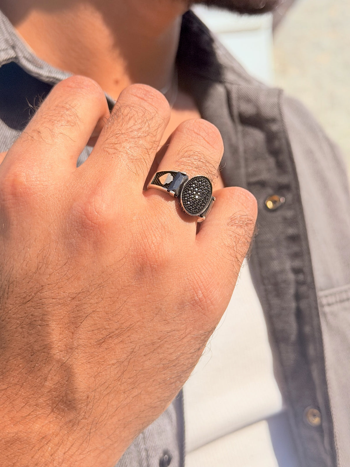Asterion Ring in Sterling Silver 925s