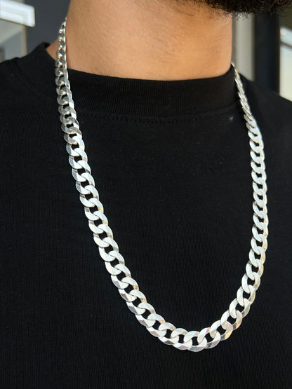 Massive 11mm Grommet Necklace For Men Sterling Silver 925s