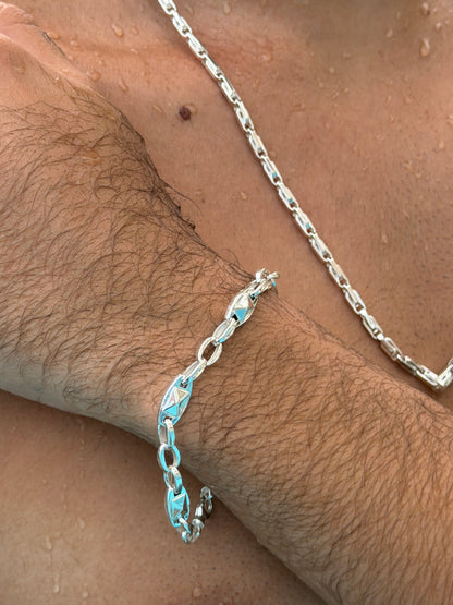 Exclusive 🚫 Pump Turkish Diamond Bracelet Sterling Silver 925s