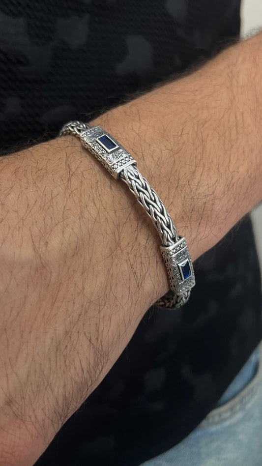 Viking Bracelet for Men's Sterling Silver 925s