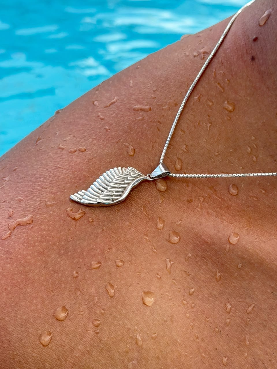Wingspan Necklace for Men's Sterling Silver 925s
