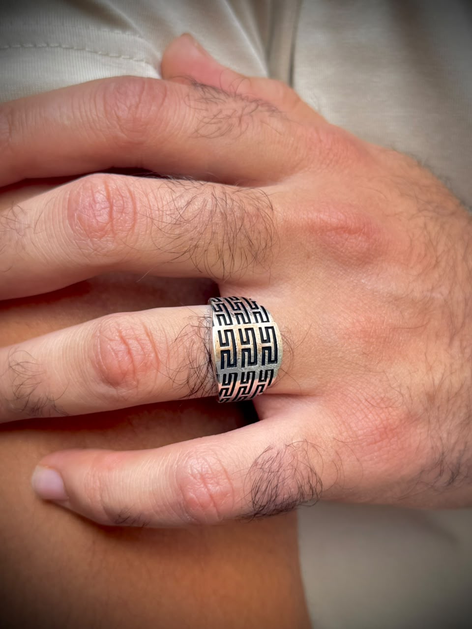 Minos Ring in Sterling Silver 925s