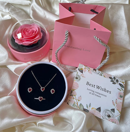 (Natural Flower) pink box 💖💕🌹
