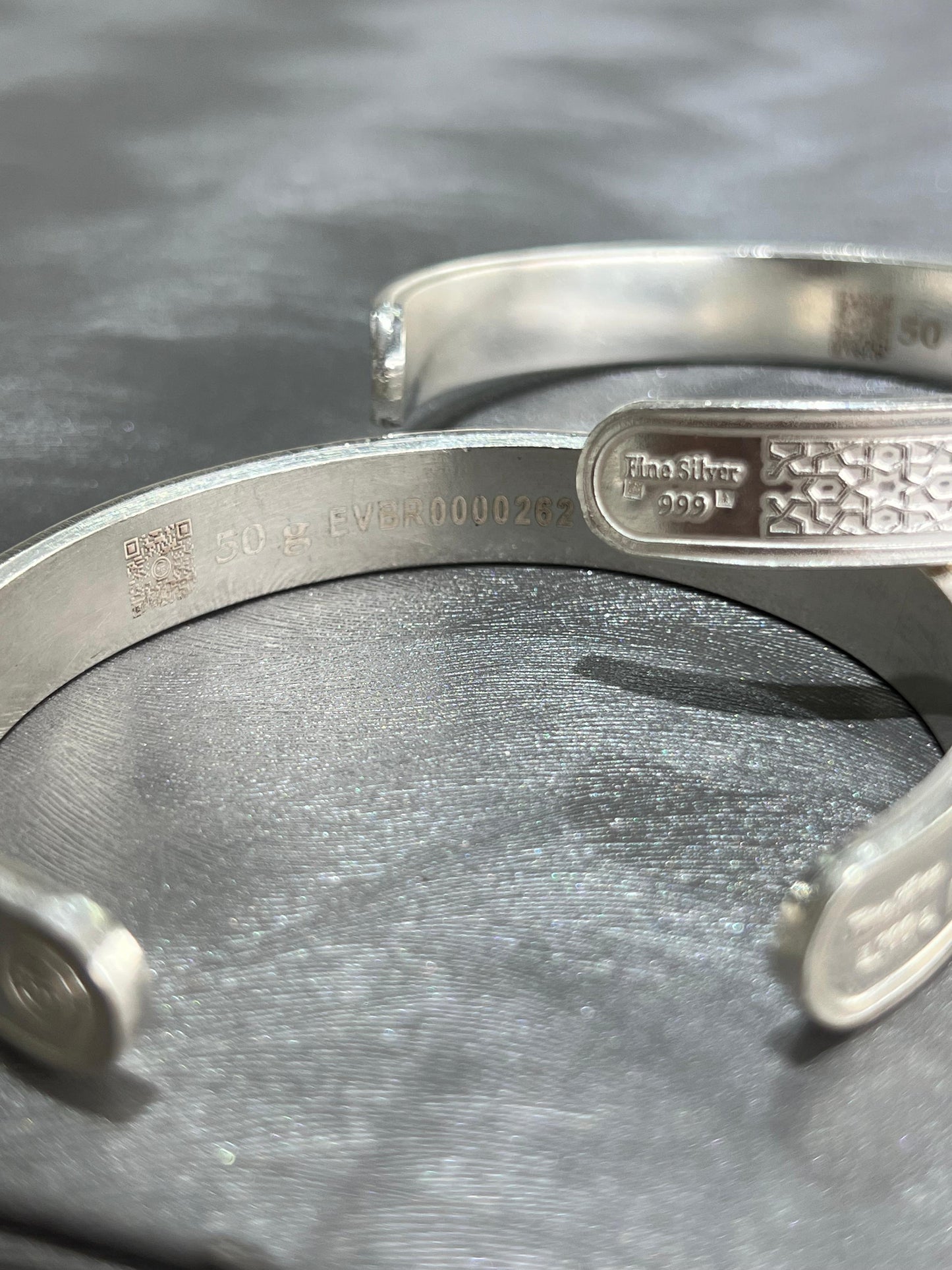 BTC Pure 999 Fine Silver -50g- Arabesque Bangle