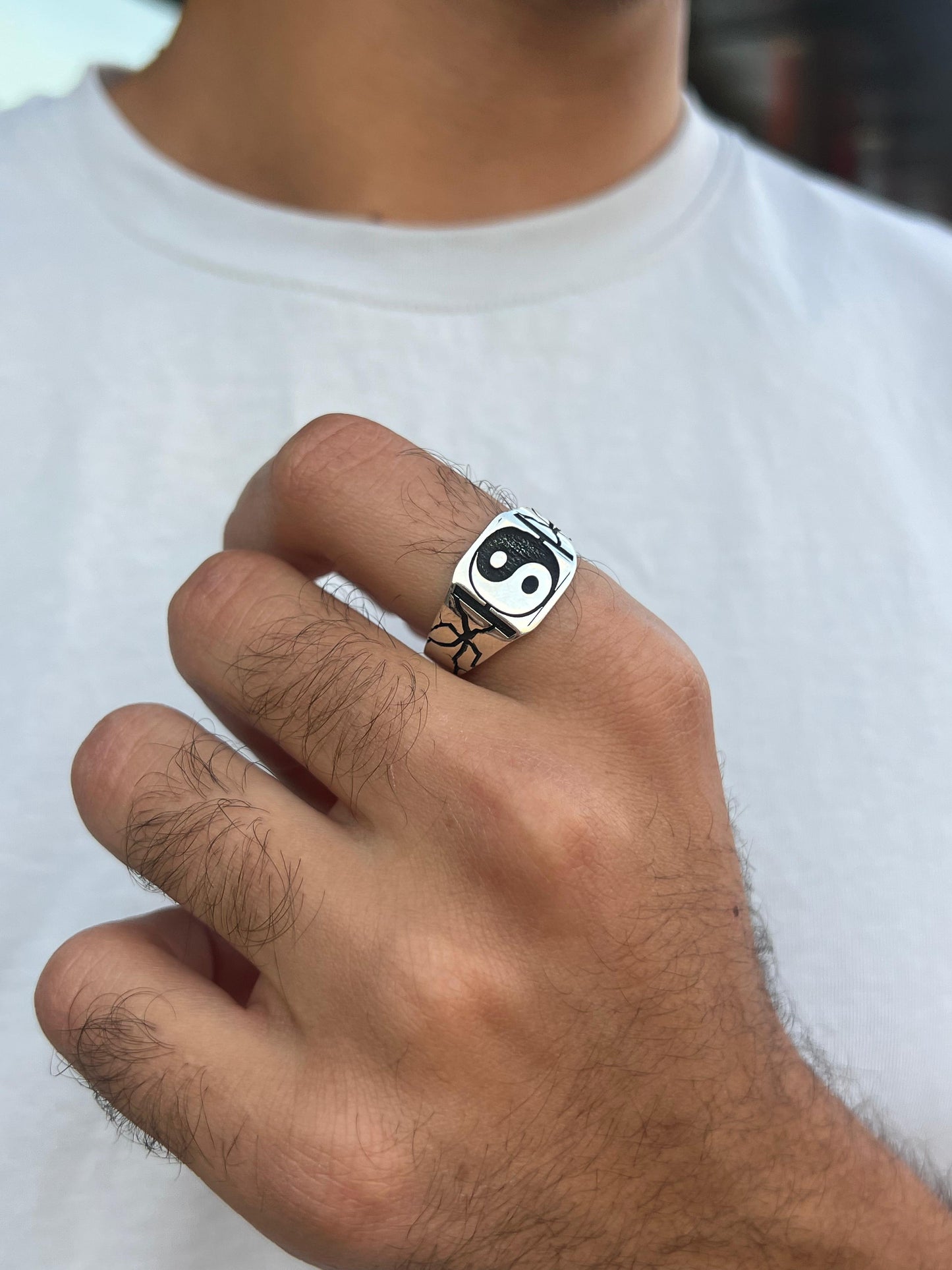 Kung Fu Ring -Sterling Silver 925s