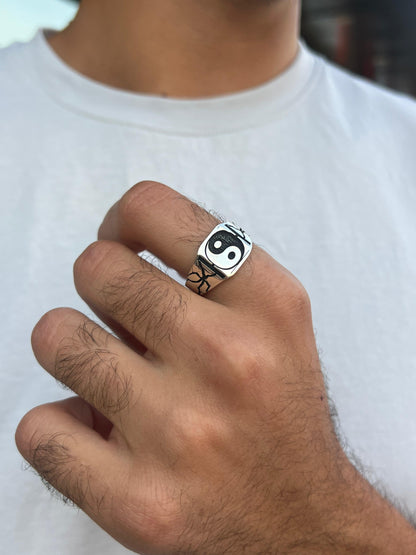 Kung Fu Ring -Sterling Silver 925s