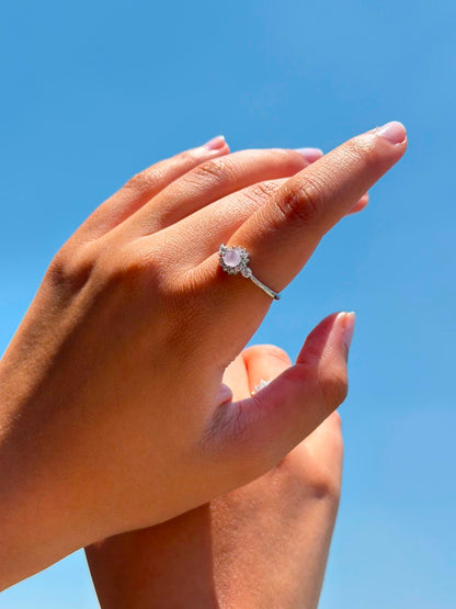 Rosalie Ring in Sterling Silver -925s