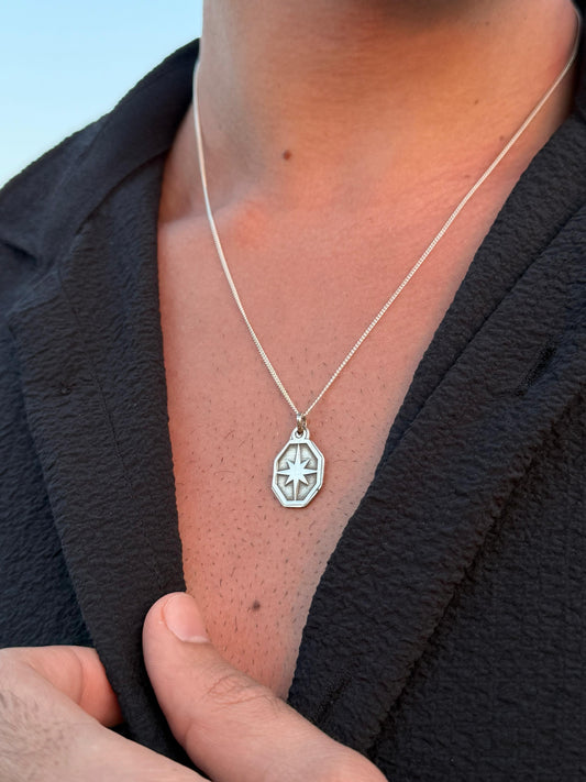 Northbound Necklace in Sterling Silver 925s