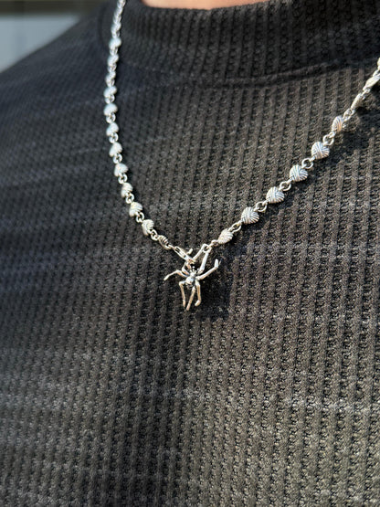 Spider Arctic Chain For Men Sterling Silver925 -(57cm-5,5mm)