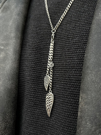 Skullduo Heavenly Wings For Men Sterling Silver925 -70cm-4mm