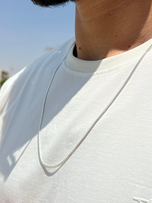 Snake Necklace for Men's Sterling Silver 925s