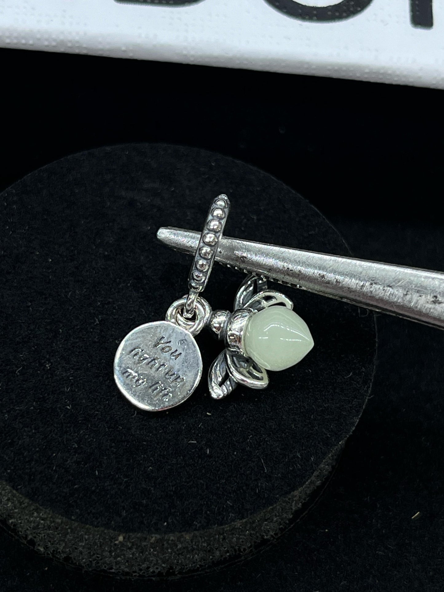 Glow-in-the-dark Firefly Dangle Charm