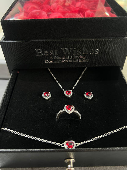 Black Flower Valentine’s Box Drawer ❤️‍🔥