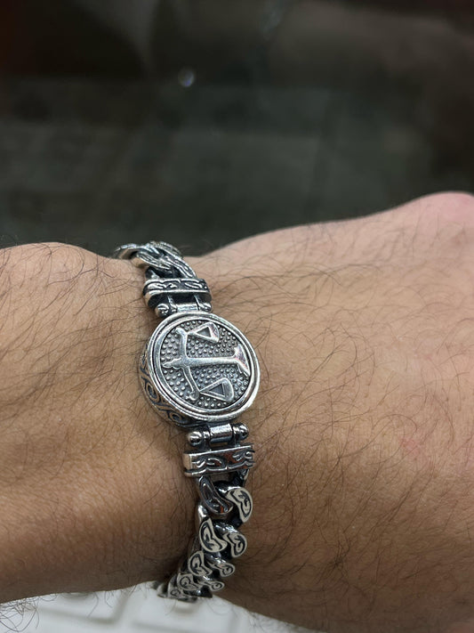 The Judge’s Emblem Edition Rotating Exclusive Bracelet S925 Sterling Silver for men