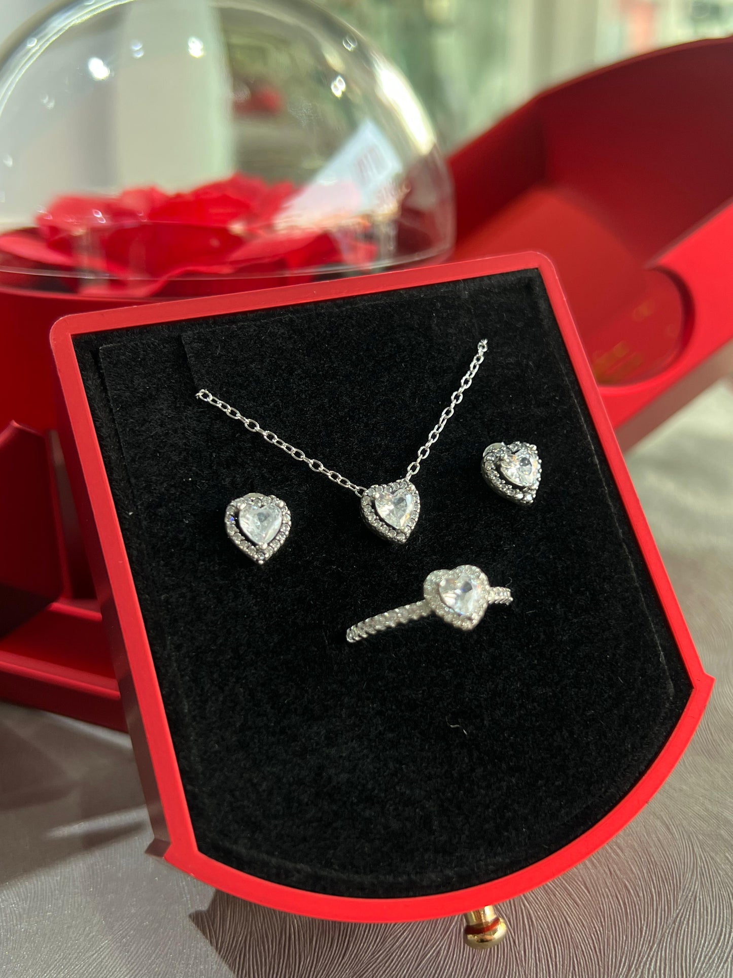 Red (Natural Flower) Drawer Valentine’s Box ❤️‍🔥