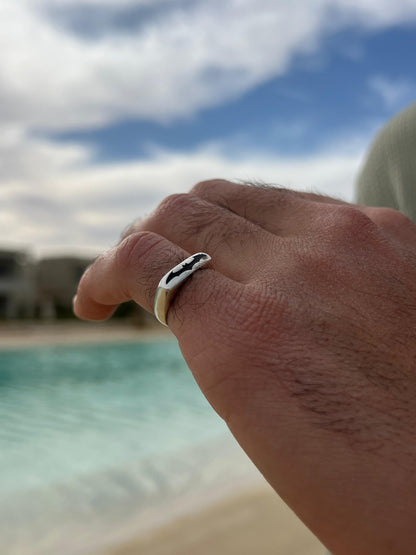 Batman Ring for Men in Sterling Silver 925s