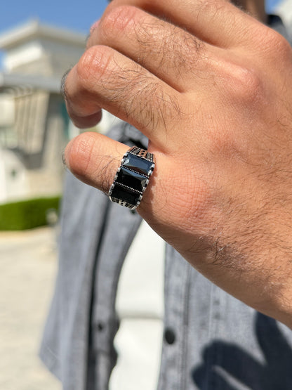 Triarch Ring in Sterling Silver 925s