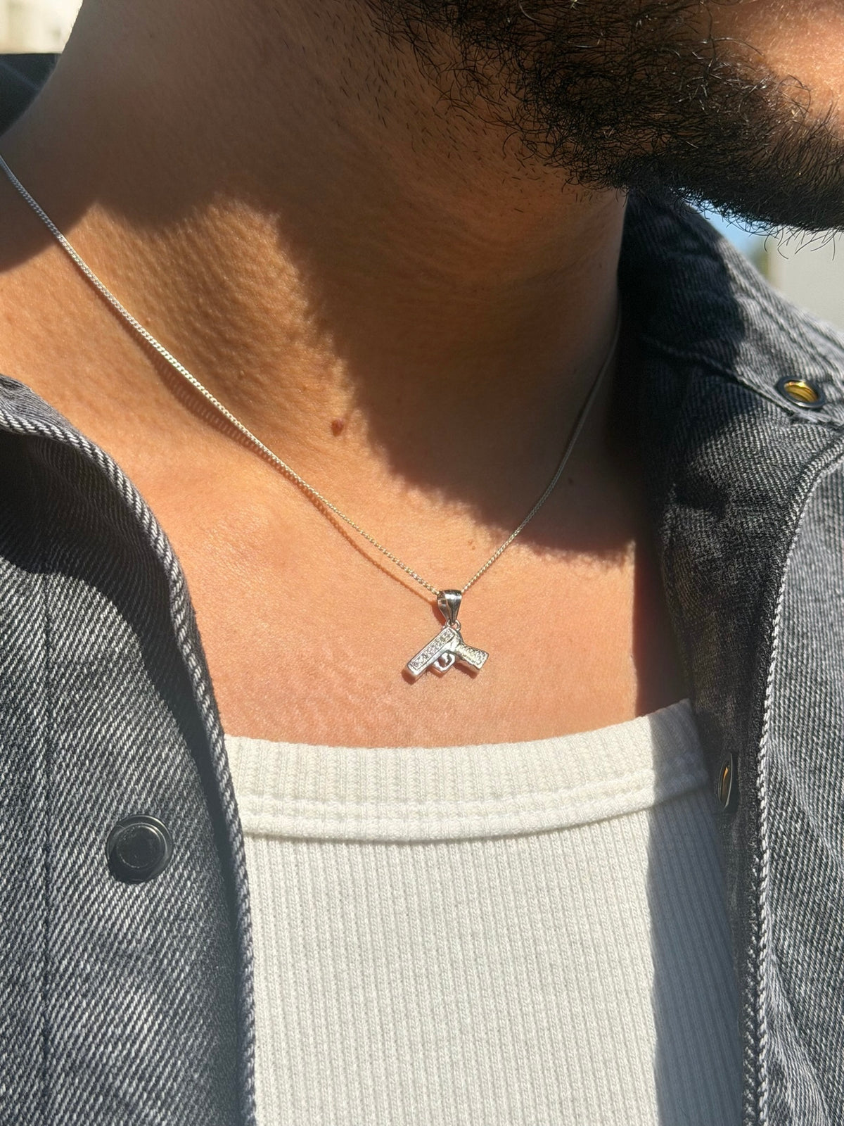 G17 Necklaces for Men's Sterling Silver 925s