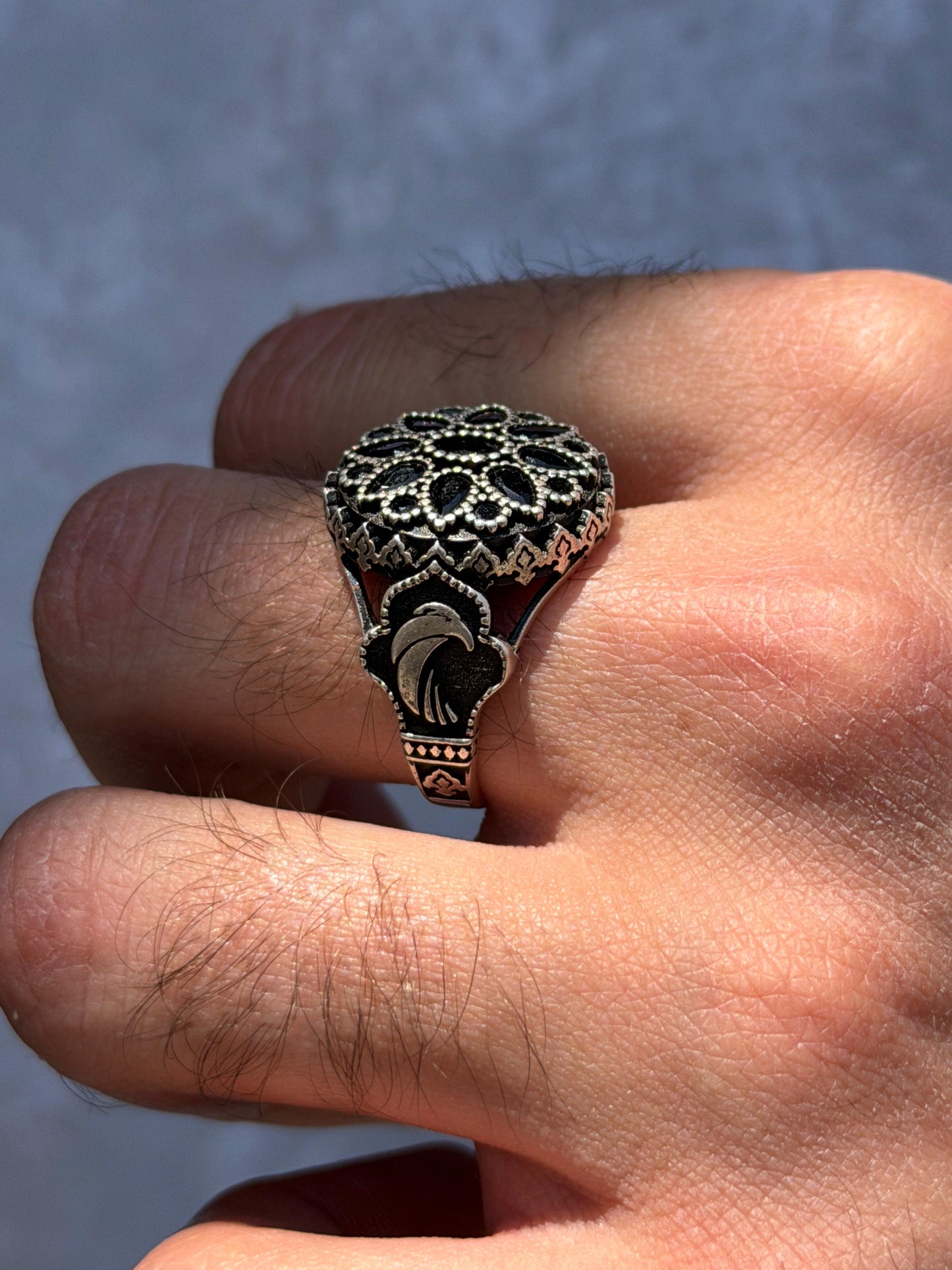 Zenith Ring -for Men's Sterling Silver 925s