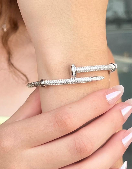 Cartier Bracelet S925 -Pure Italian Sterling Silver