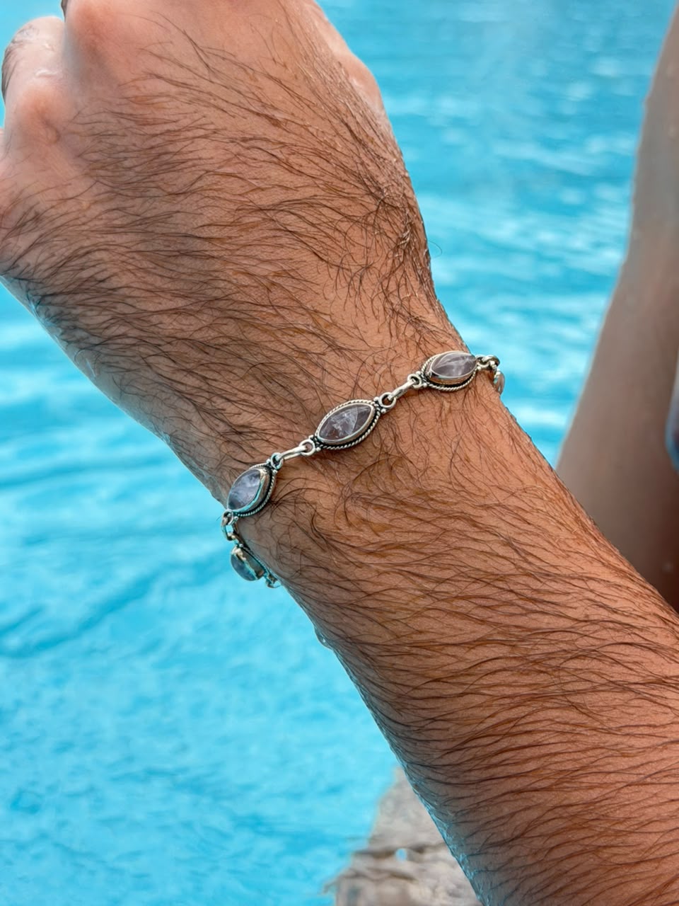 Moon stone Bracelet Sterling Silver 925s
