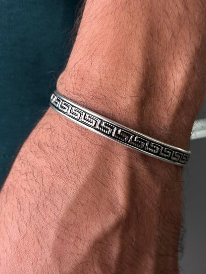 Versace Bangle for Men's Sterling Silver 925s