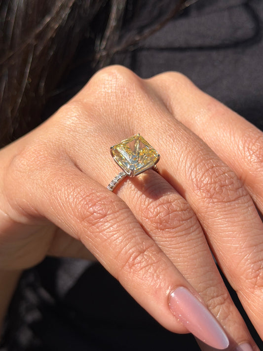 Sunlit Ring in Sterling Silver -925