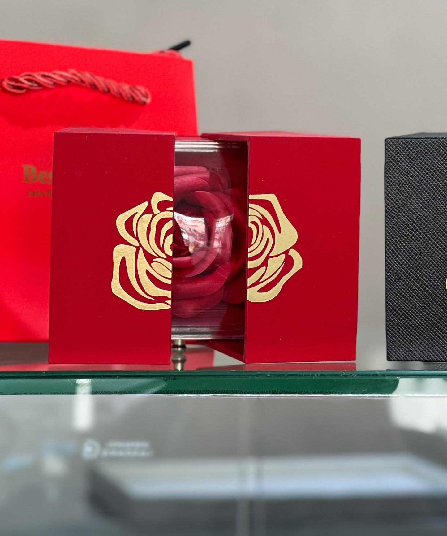 Red One Flower Valentine’s Box Drawer ❤️‍🔥