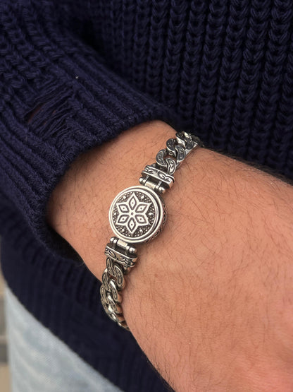 Star Edition Rotating Exclusive Bracelet S925 Sterling Silver for men