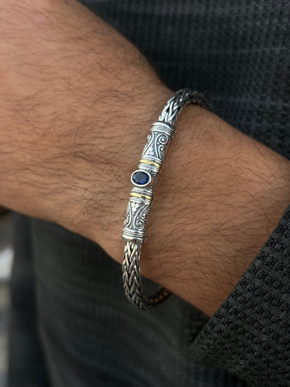 UniCore bracelet for men-Pure925s (21cm-9mm)