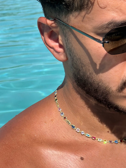 Iconic ZOVA Choker Necklace in Sterling Silver925- Gold Plated