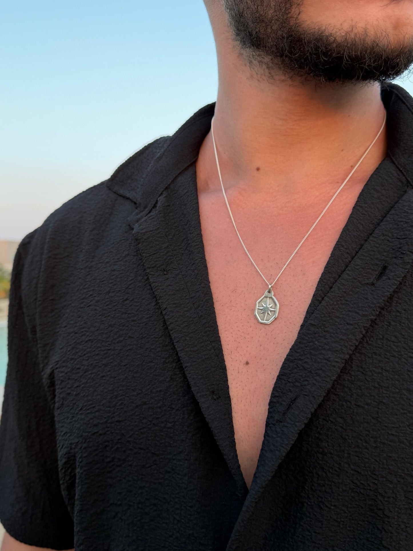 Northbound Necklace in Sterling Silver 925s