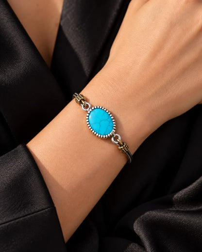 Zarqa Bracelet -in Sterling Silver -925s-18cm