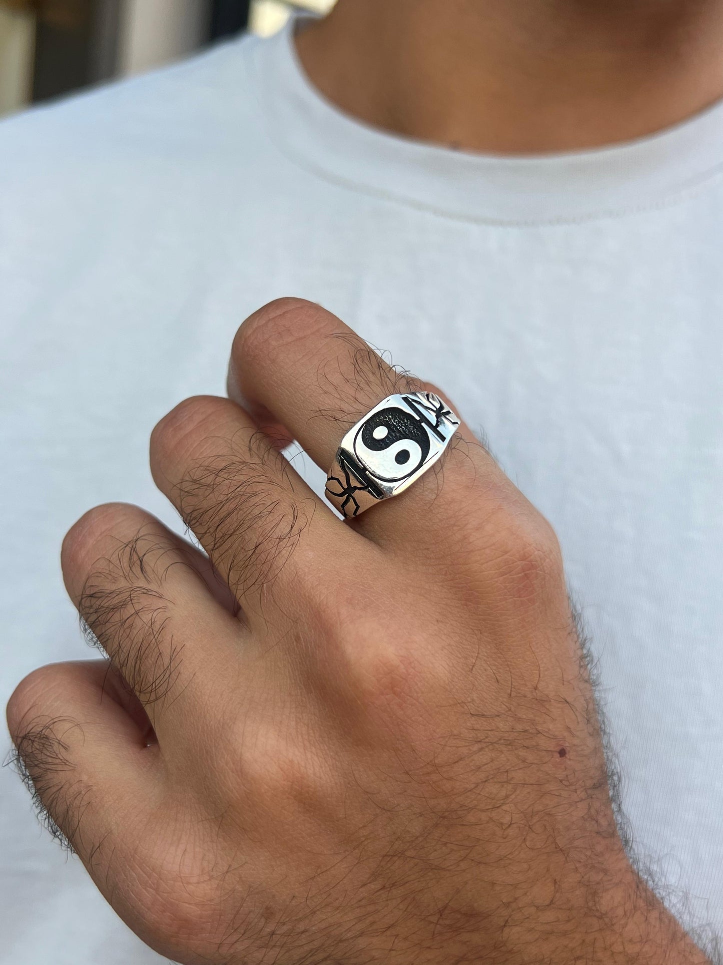 Kung Fu Ring -Sterling Silver 925s