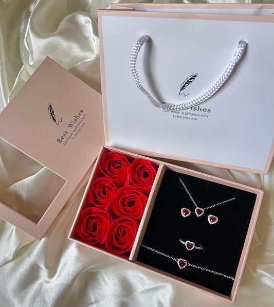 Pink Flower Box 🌹
