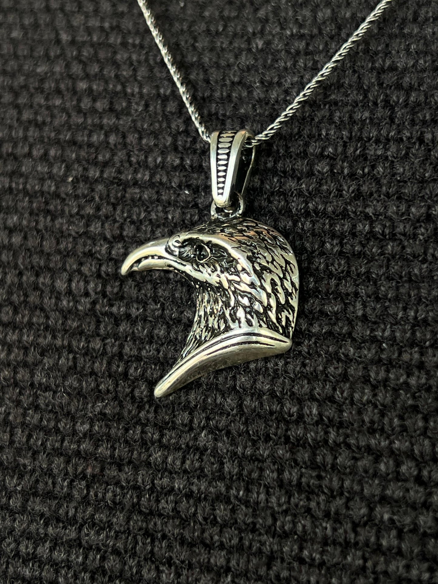Eagle Pendant – S925 Silver-3cm